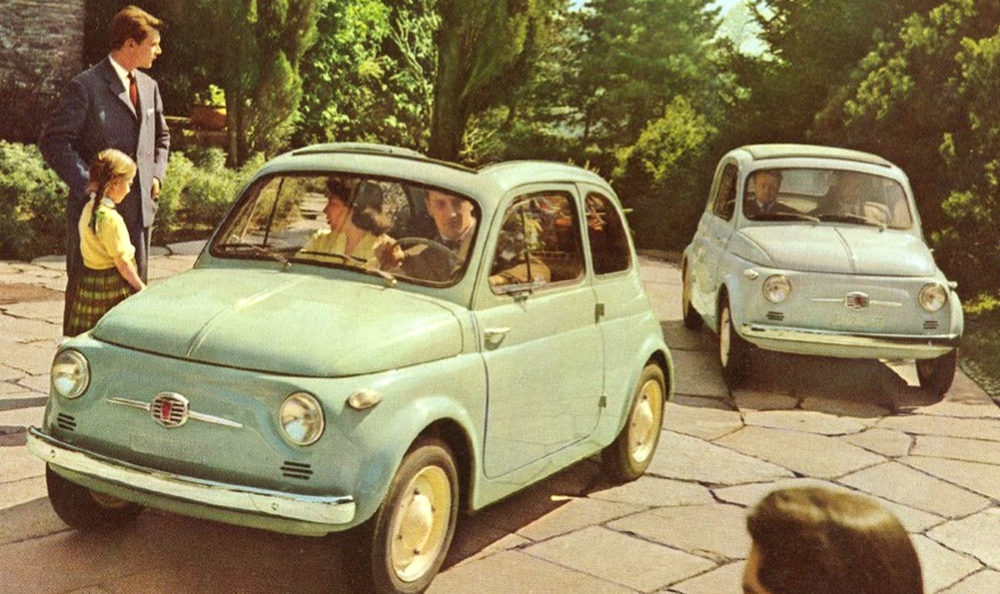 Starý Fiat 500 1957-1975