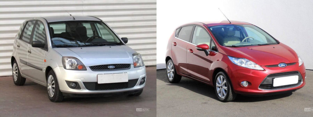 Porovnání 5. a 6. generace Ford Fiesta